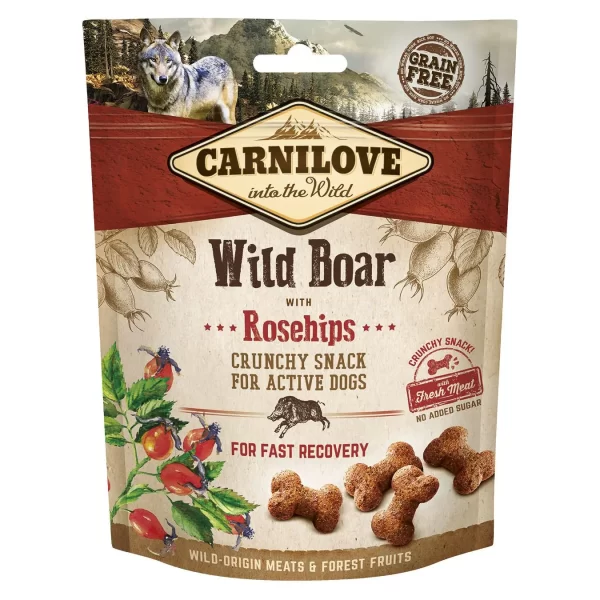 Carnilove Crunchy Snack Vildsvin & Hyben