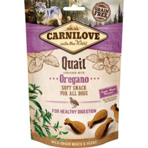 Carnilove Soft Snack Vagtel & Oregano