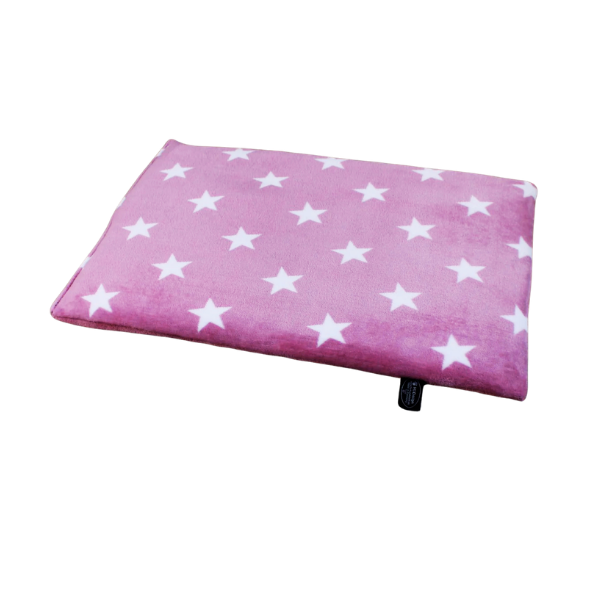 Wellness Petbed Tæppe pink med stjerner