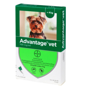 Advantage Vet. til hund under 4kg