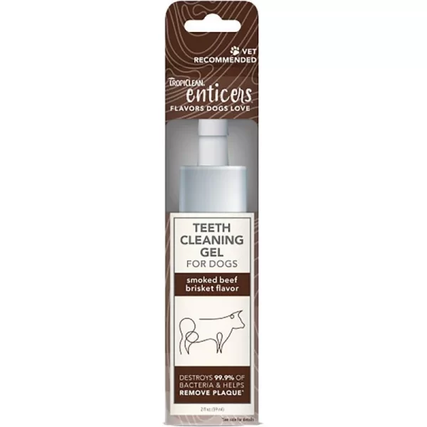 TropiClean Enticers Teeth Cleaning Gel 