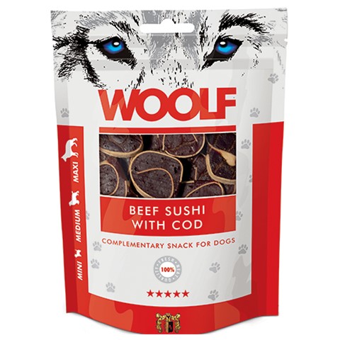 Woolf Beef Sushi With Cod