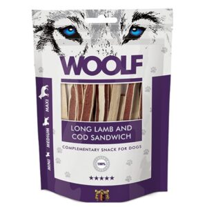 Woolf Long Lamb & Cod Sandwich, 100g