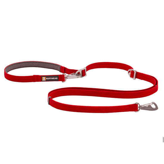 Ruffwear Switchbak Justerbar Line, Red Sumac