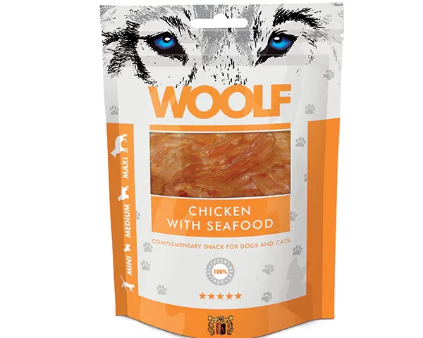 Woolf Chicken Seafood 100g