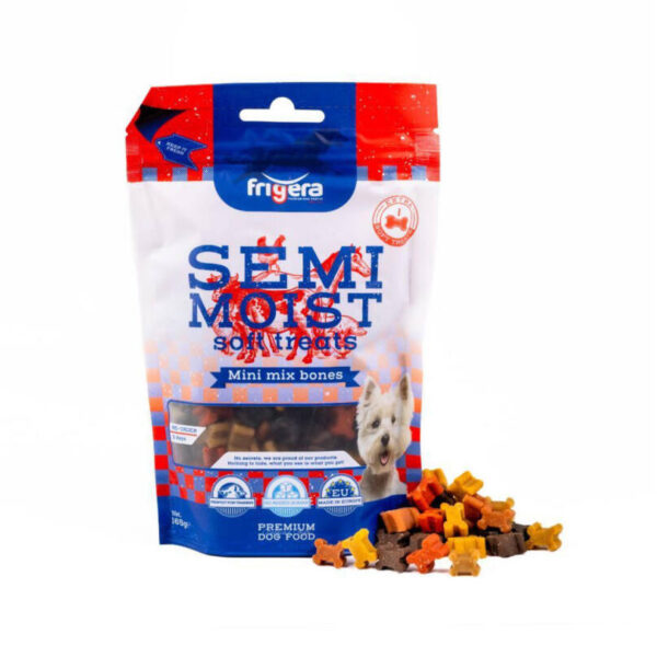 Semi-Moist Soft Mini Mix Bones 165 g