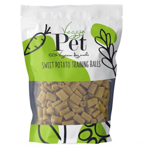 Pose med VeggiePet Sweet Potato Training Balls