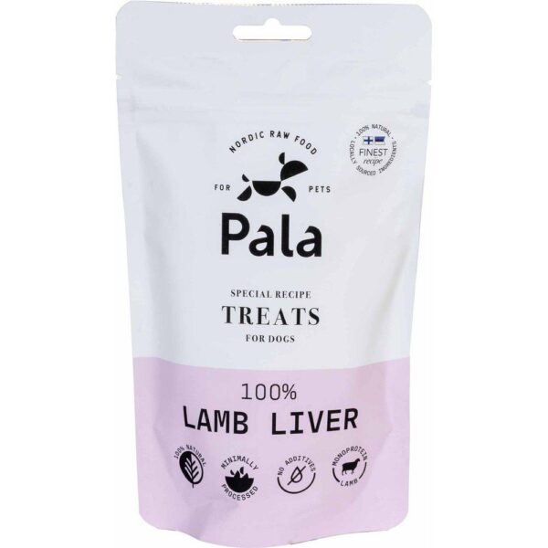 Pala Treats med Lammelever