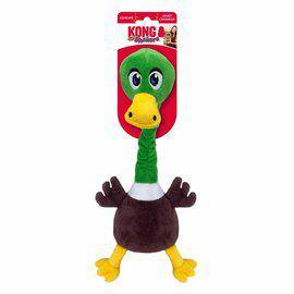 KONG Shakers Bobz Mallard bamse med piv i farver som en rigtig and