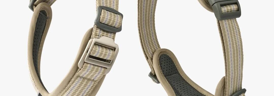 Dog Copenhagen Walk Air Sele Desert Dune i en fin beige farve