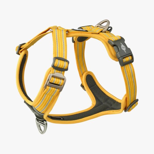 Dog Copenhagen Walk Air Sele Lemon i en frisk gul farve
