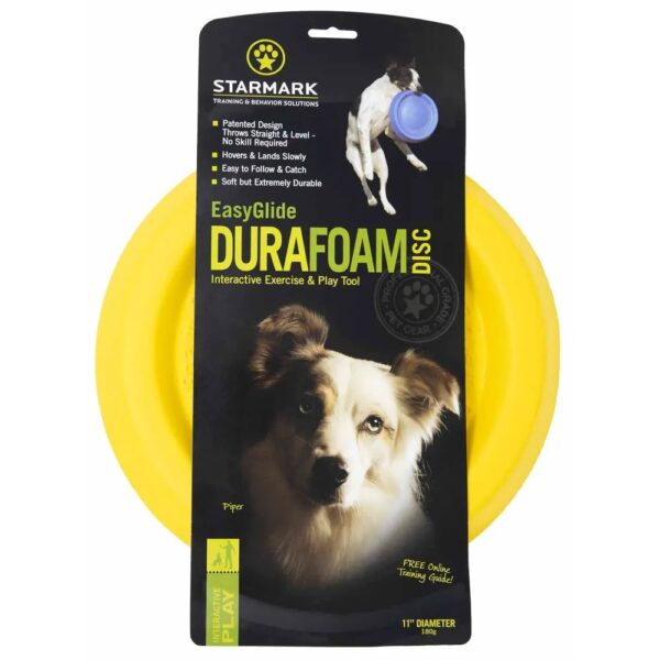 Starmark EasyGlide DuraFoam Disc Ø11cm i gul
