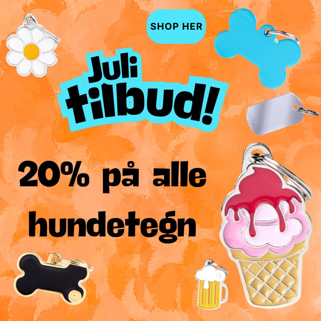 Juli tilbud hundetegn