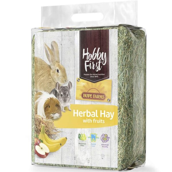 HopeFarms Urte-hø med frugter 1kg