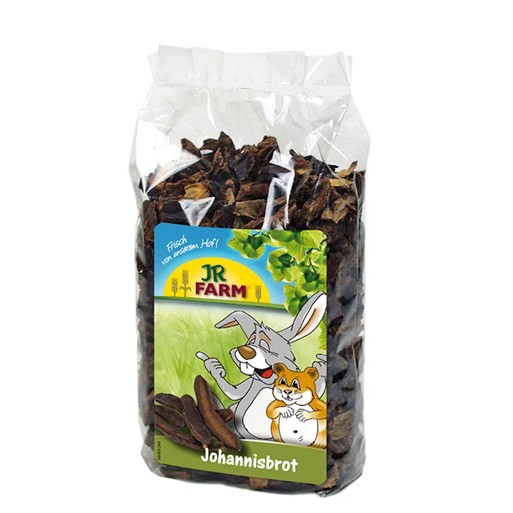 JR Farm Johannesbrød 200g. i en gennemsigtig pose til gnavere