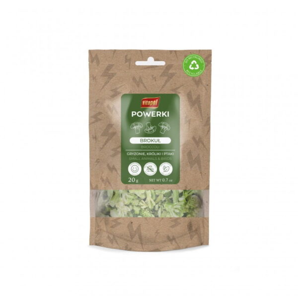 Powerki Frysetørret Broccoli 20g