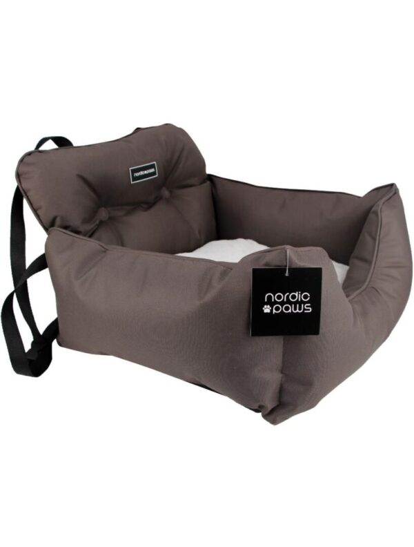 Nordic Paws Cozy Luksus Brun Bilsæde - Image 2