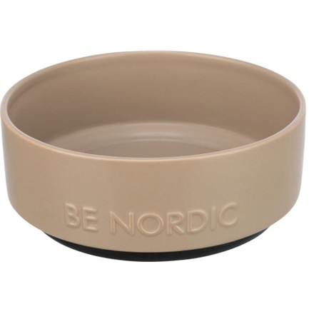 BE NORDIC Keramik Skål, Taupe