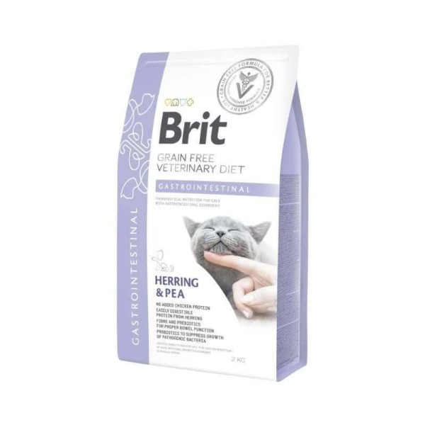 Brit Veterinary Diet Cat Gastrointestinal 2kg.