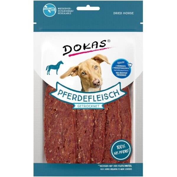 Dokas Tørrede Hesteskiver 60g.