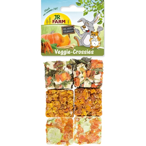 JR Farm Veggie Crossie 100g naturlig snack til gnavere