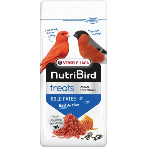 Nutribird Æggefoder Kanarie Gold Patee Rød 250g.