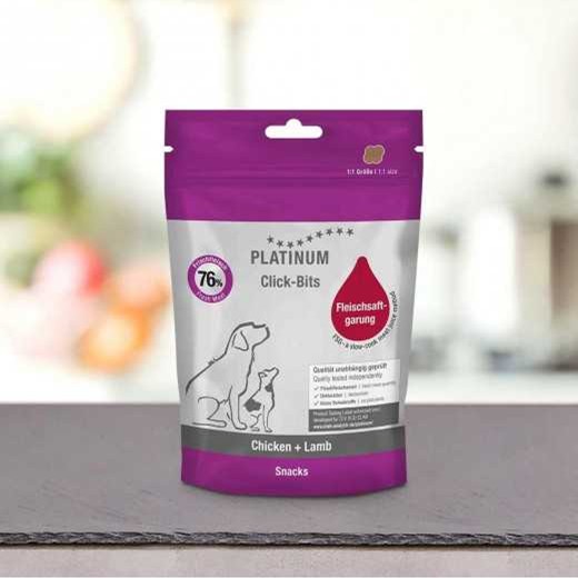 Platinum Click-Bits Kylling og Lam 150g
