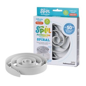 SPIN Spiral, Grå slowfeeder til hunde