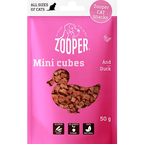 Zooper Mini Duck Cubes 50g.