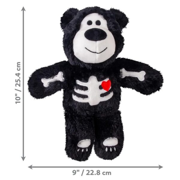 Kong Halloween Wildknots Skeleton Bear - Ass. farver 26,5x23x9 - Image 2