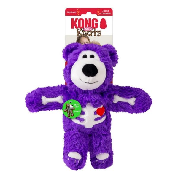 Kong Halloween Wildknots Skeleton Bear - Ass. farver 26,5x23x9 - Image 3