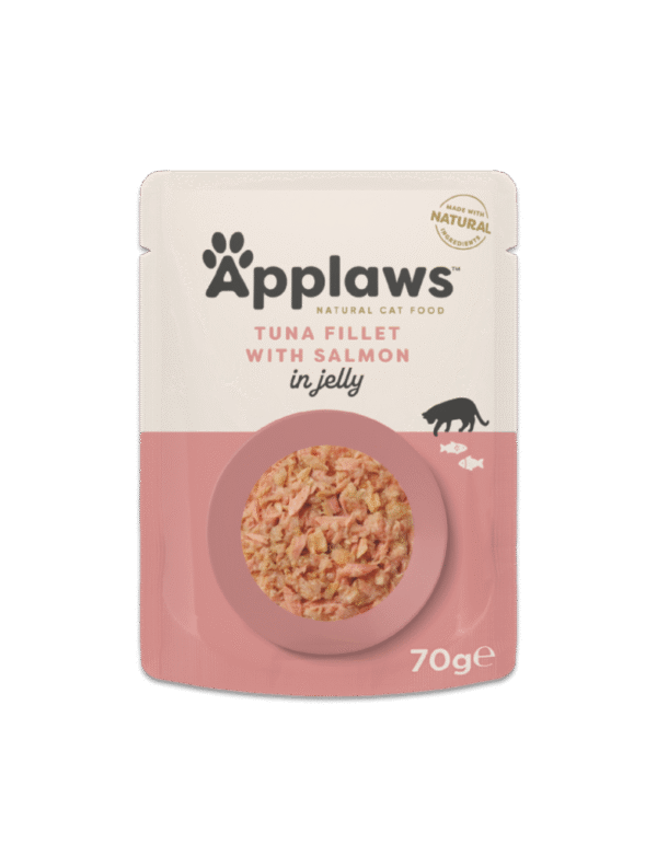 Applaws Tun Fillet med Laks i Gelé til katte