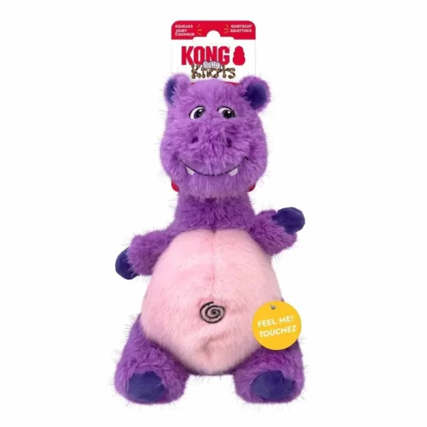 kong belly knots hippo legetøj til hunde petsperfect