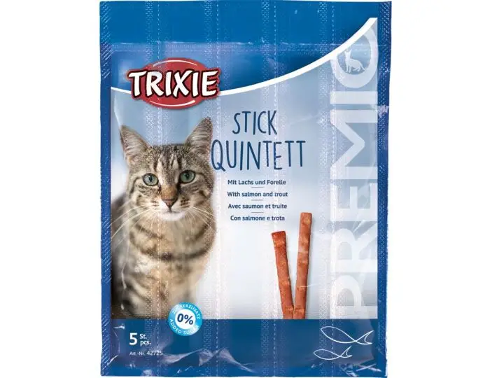 trixie ørred og laks sticks til katte