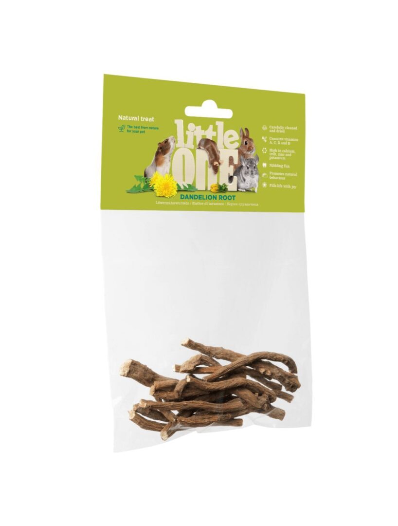 littleone mækebøtterødder 35 gram til smådyr