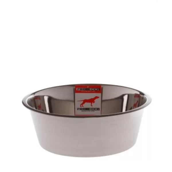 stålskål 4 liter til hunde til mad og vand