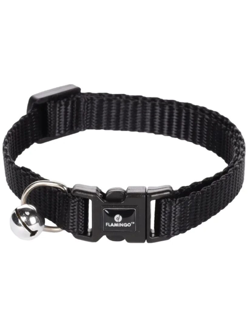 ziggi halsbånd sort til katte