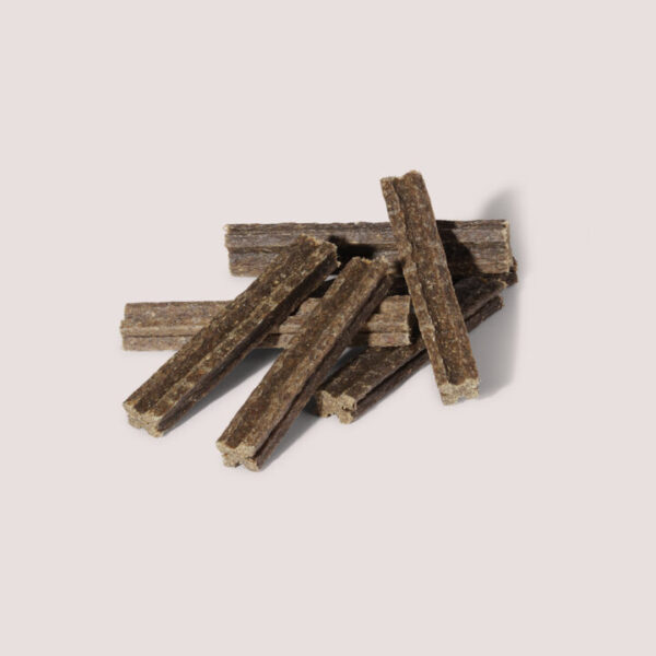 Olivers Small dental beef tyggestave til hunde i oksekød