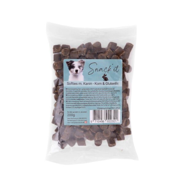 Softies m. Kanin - Korn & Glutenfri 200g