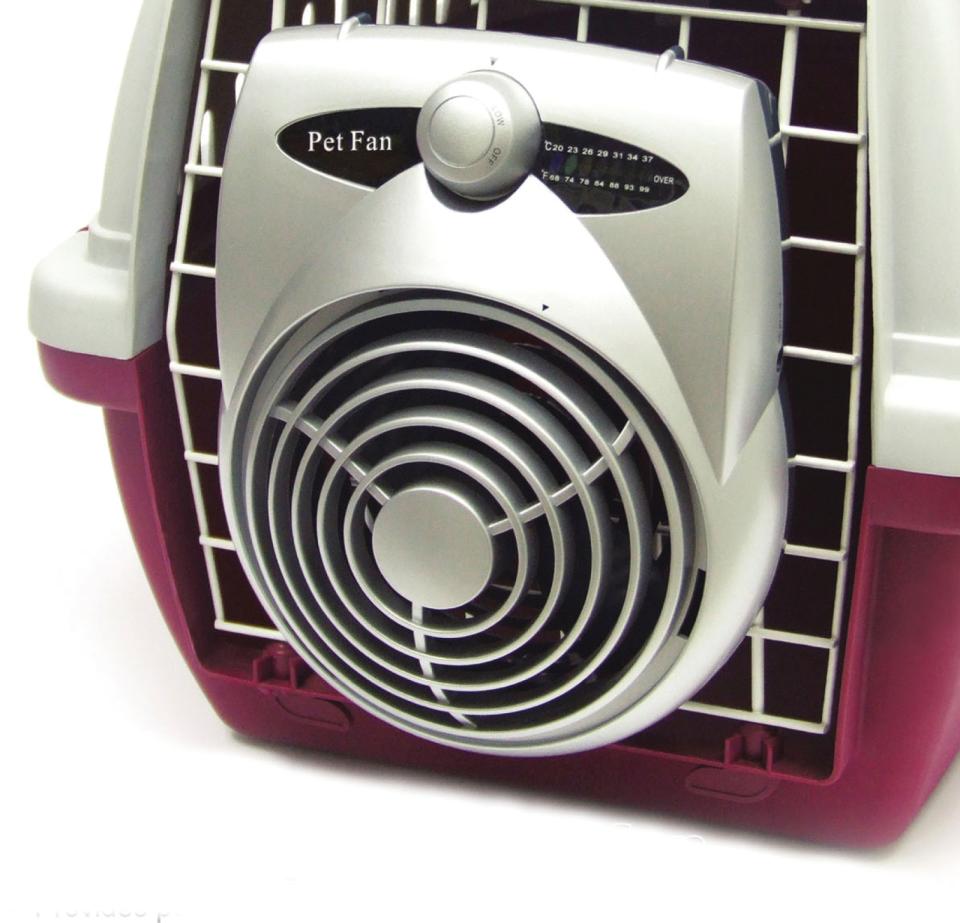 cratefan til hunde som giver frisk luft