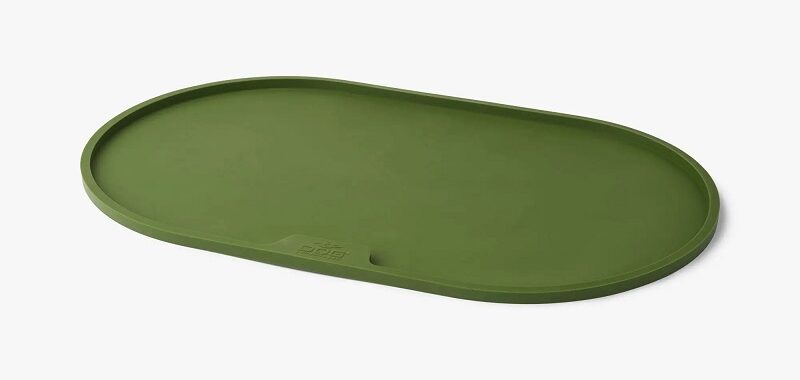 Dog Copenhagen Libra Skåleunderlag Racing Green i grøn og silikone.
