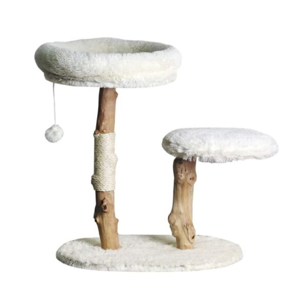Nordic Paws Kradsetræ Wildwood 2 til katte i hvid