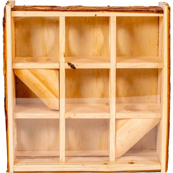 Ozami Naturlig Træ Legetårn til Hamstere