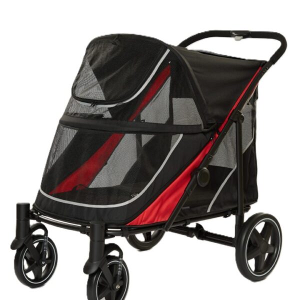 Klapvogn Runner rød