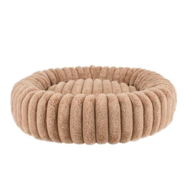 Nordic Paws Ripple Comfort Donut Lysebrun