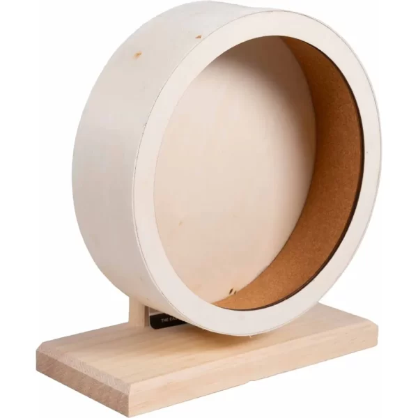 Dette Ozami Træ Løbehjul til Hamstere eller Mus 21 cm. er et naturligt og sikkert træningsredskab til hamstere og andre små gnavere.