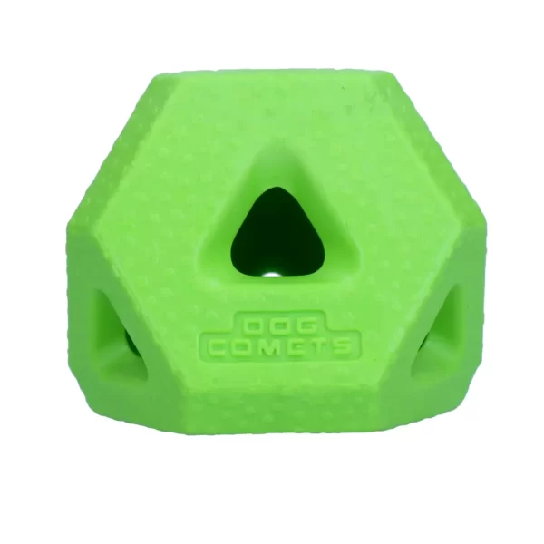 Dog Comets Treat and Lock Cube Green
