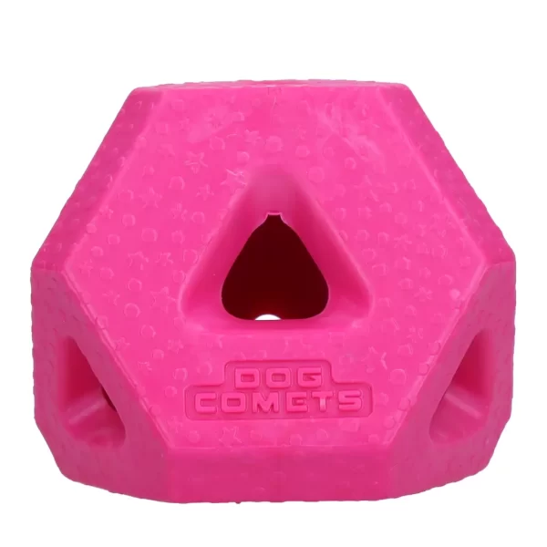Dog Comets Treat and Lock Cube Pink