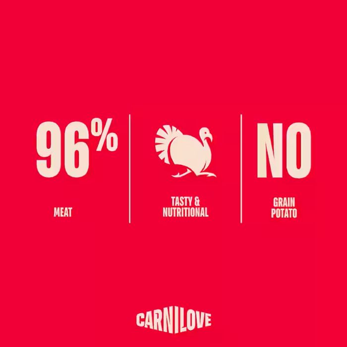 Carnilove Freeze-Dried Turkey 60g - Image 5