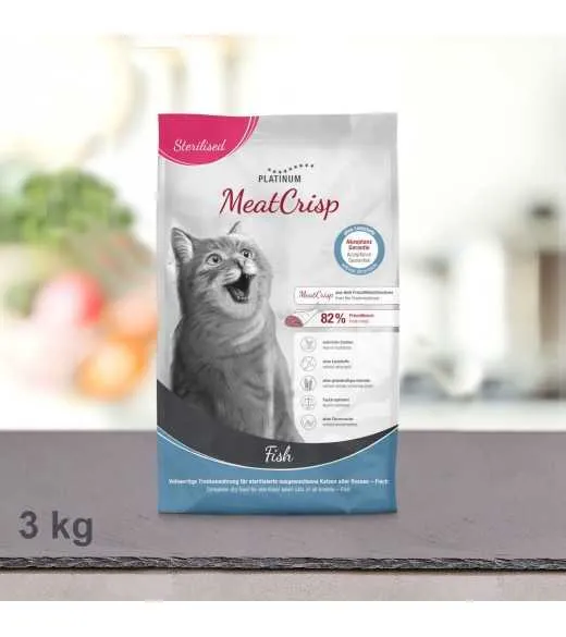 PLATINUM MeatCrisp Sterilised Fish